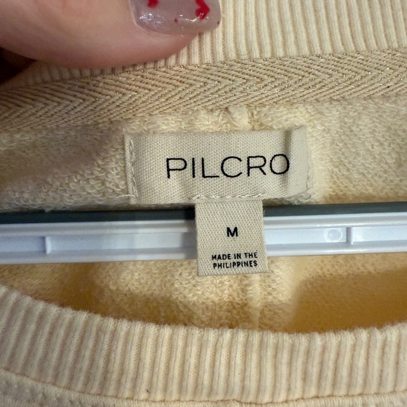 Pilcro anthropologie Twist-Front Sweatshirt 31927 - Picture 12 of 14